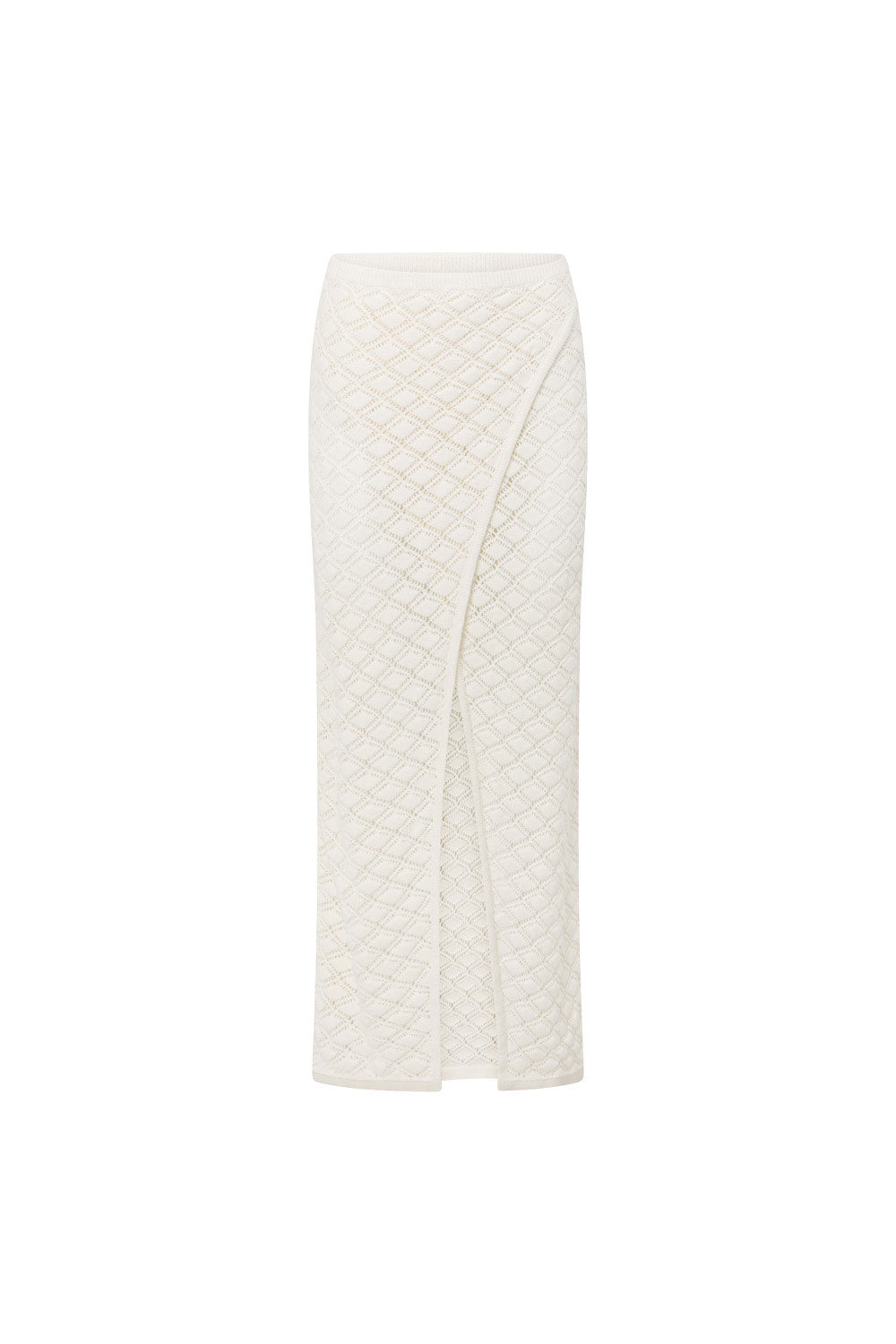Exclusive White Ria Skirt - Sample with Unique Character