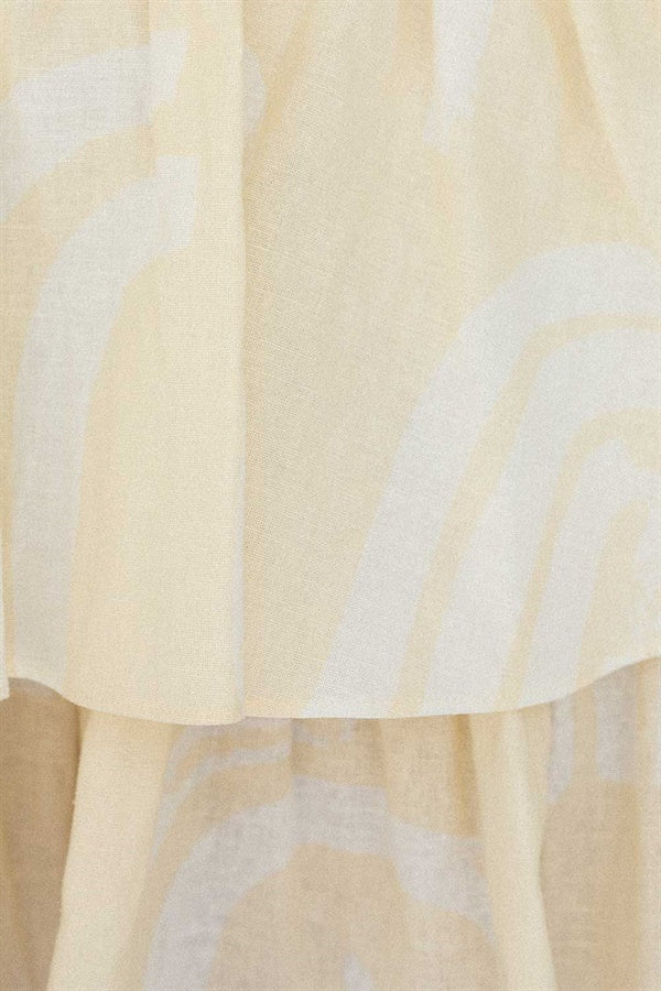 Exclusive Faint Blue Thread Backless Zoe Women's Top