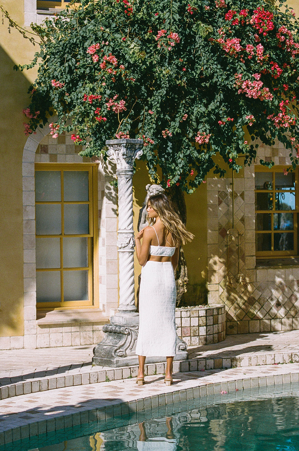 Exclusive Leisha Midi Skirt - Perfect Sample for XS Size