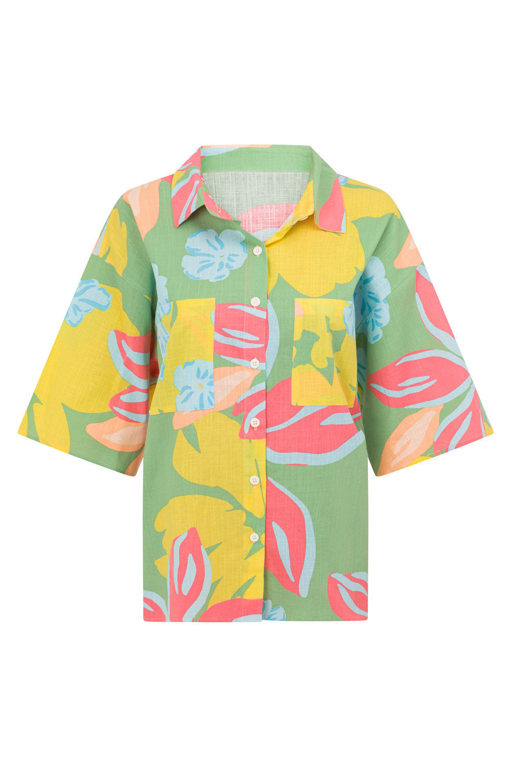 Amira Women's Fashionable Top with Exquisite Calypso Scarf Design