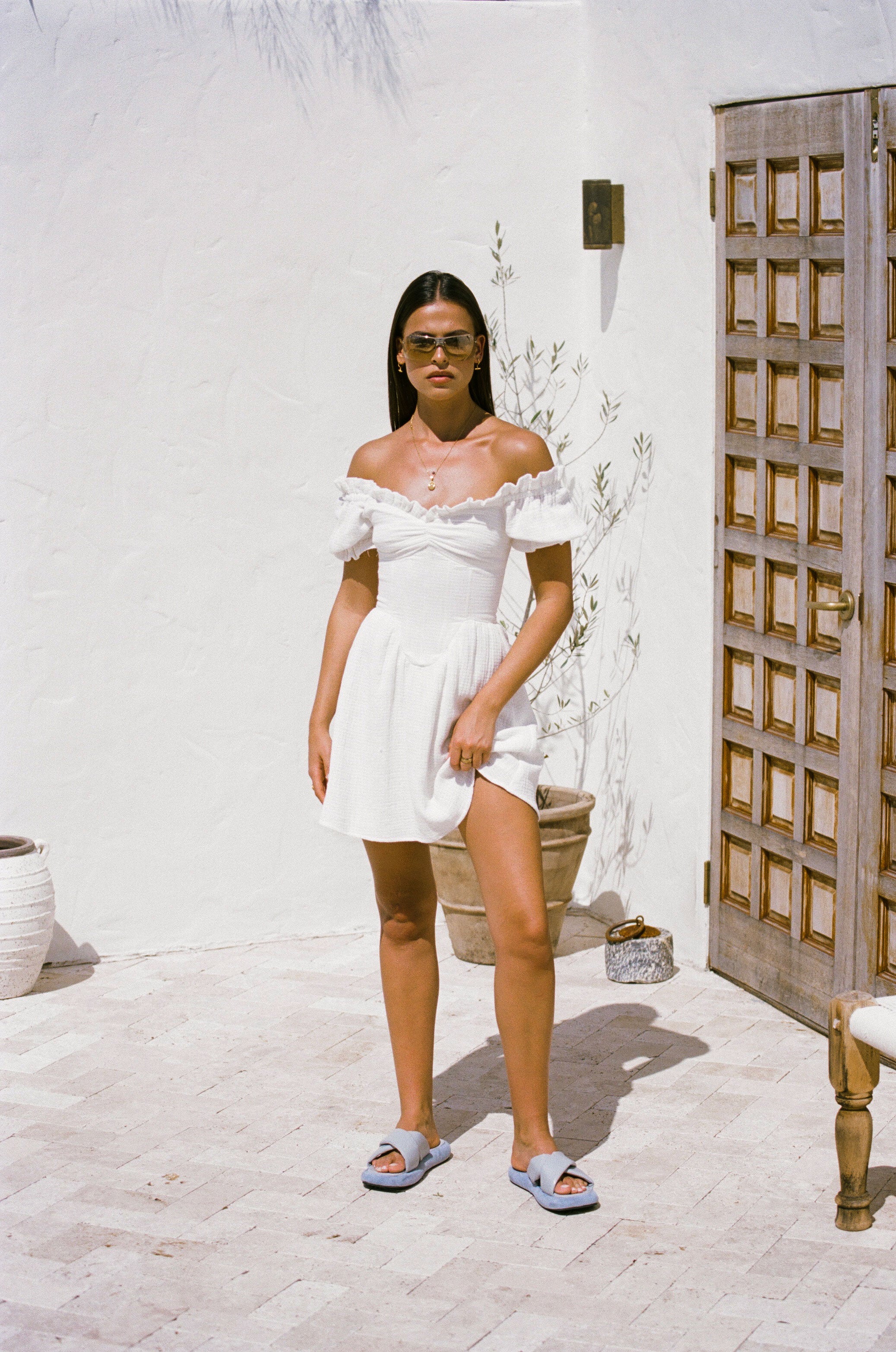 Unique Sample of Meraki Ruffled Women's Dress