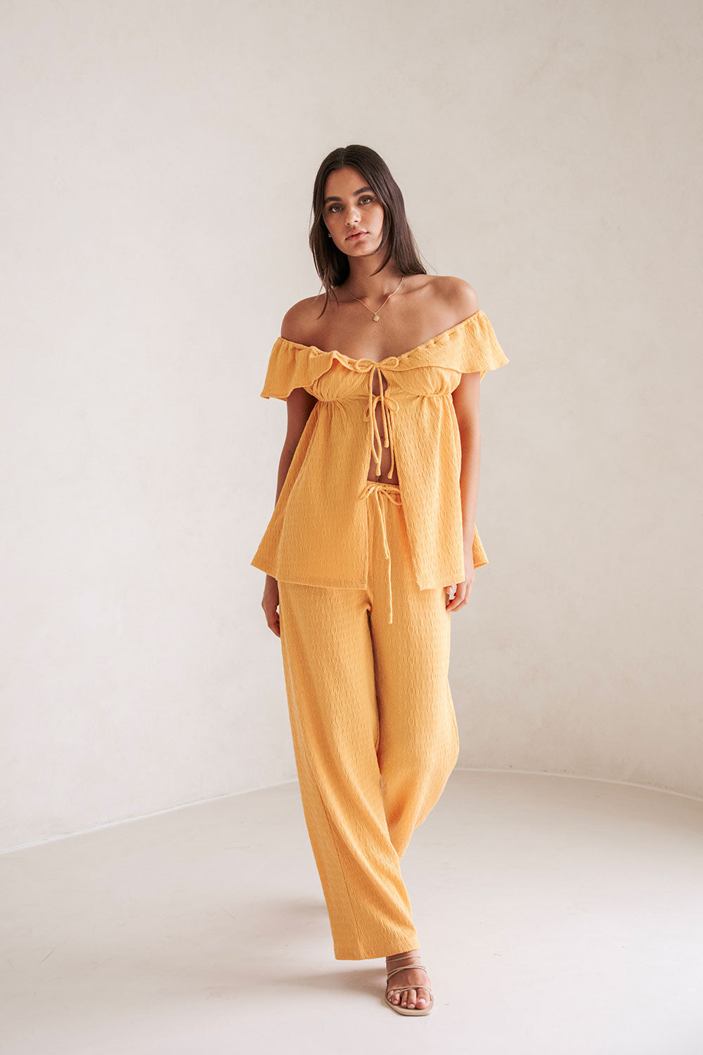 Exquisite Gold-Colored Kala Women's Top