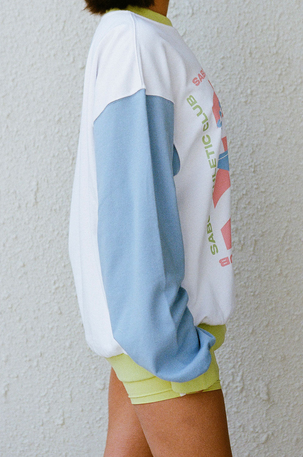 Comfy Airlington Cotton Terry Back Sweater from SABO ATHLETIC Collection