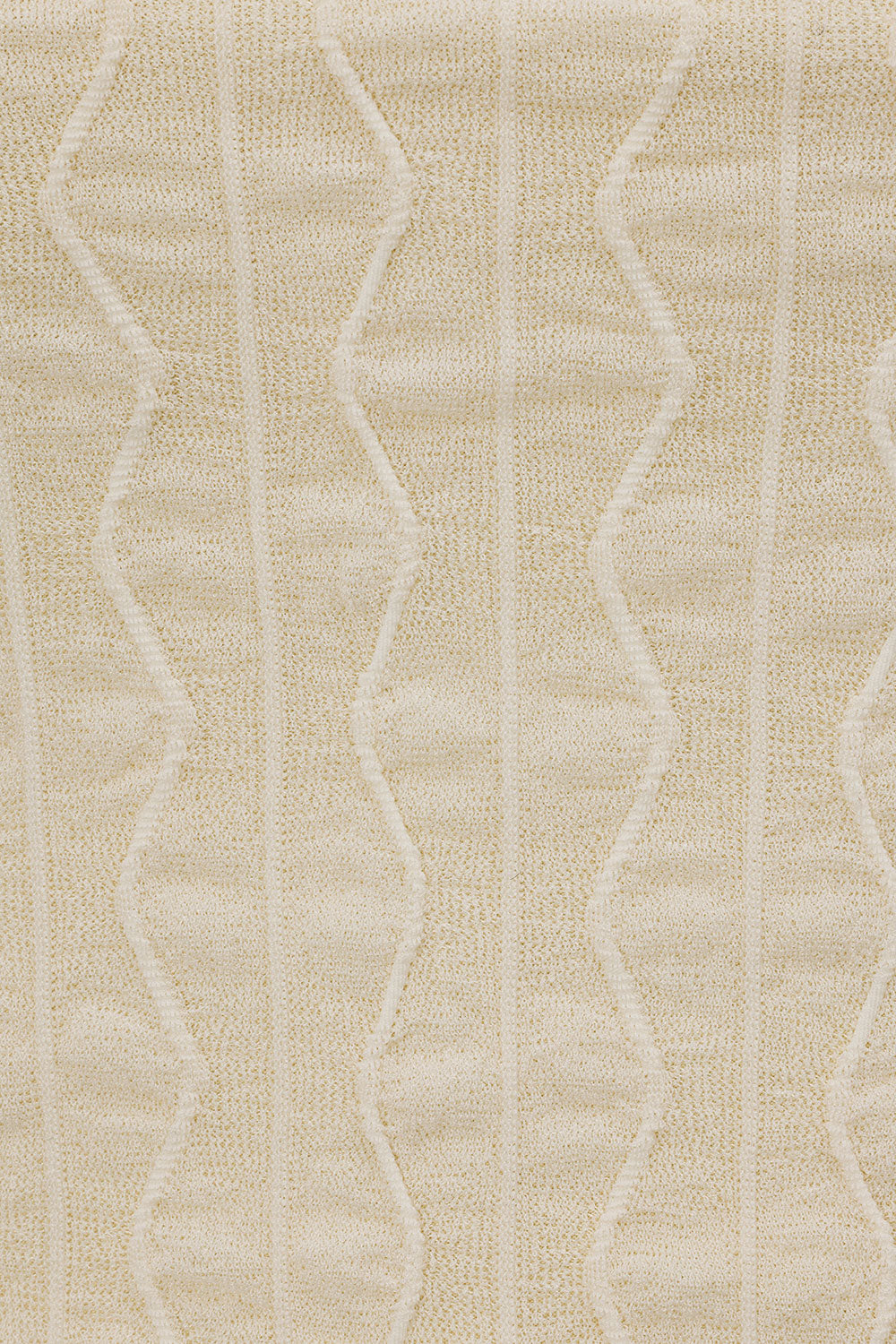 Cream Hued 90's Inspired Maxim Top with Back Tie Closure