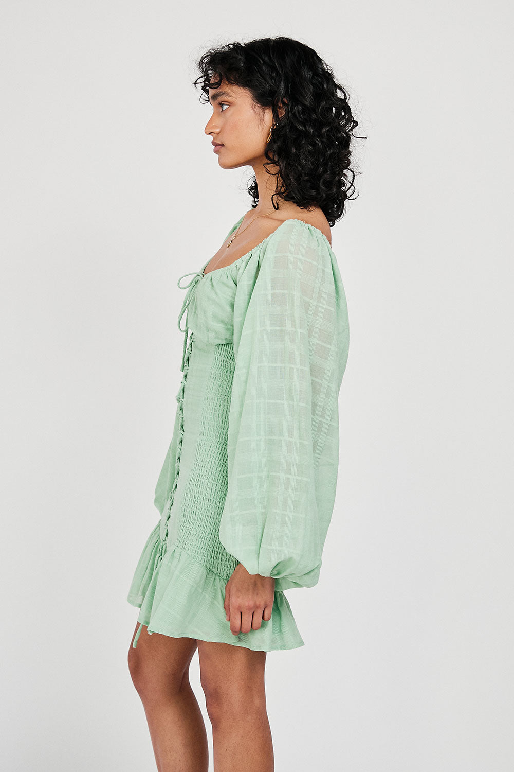 Exclusive Sabo Skirt Sample - Kait Women's Dress