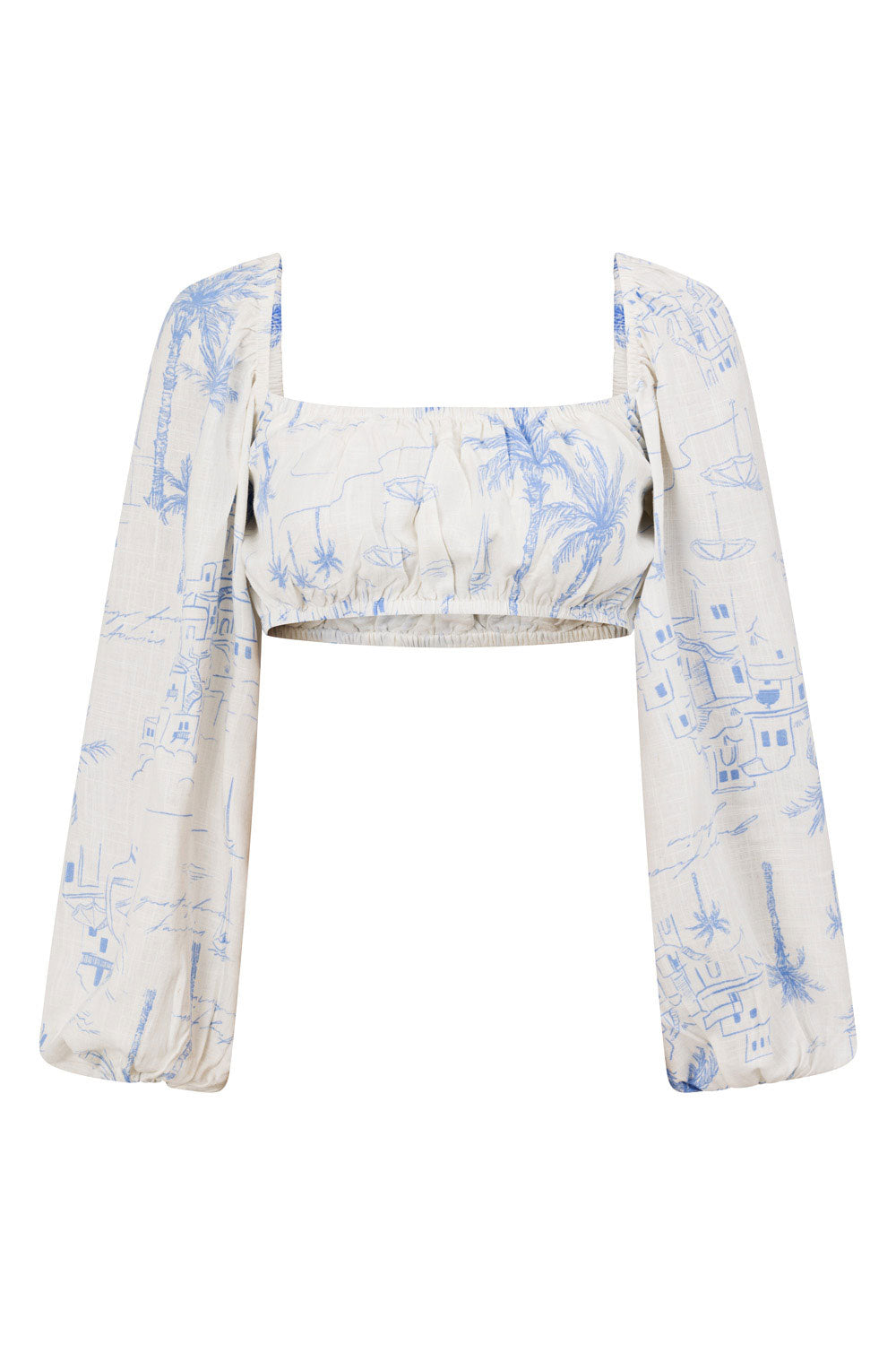 Exclusive Sabo Skirt Jhazelle Top Inspired by Santorini