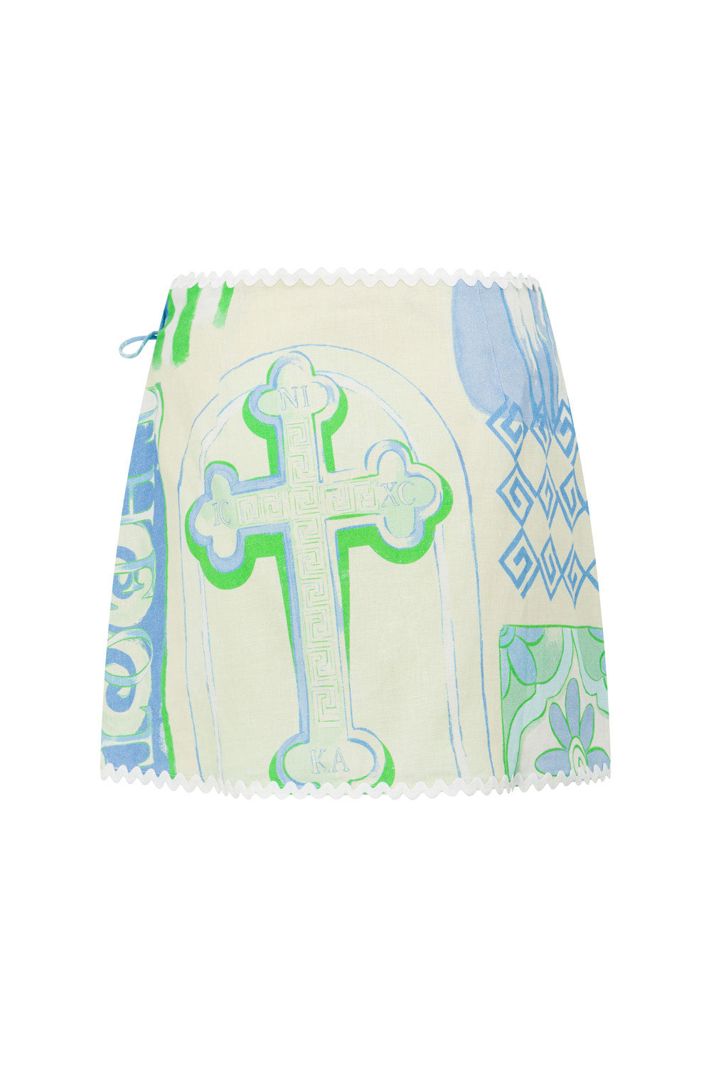 Unique Sample of Theotokos Ocean Diaz Women's Skirt