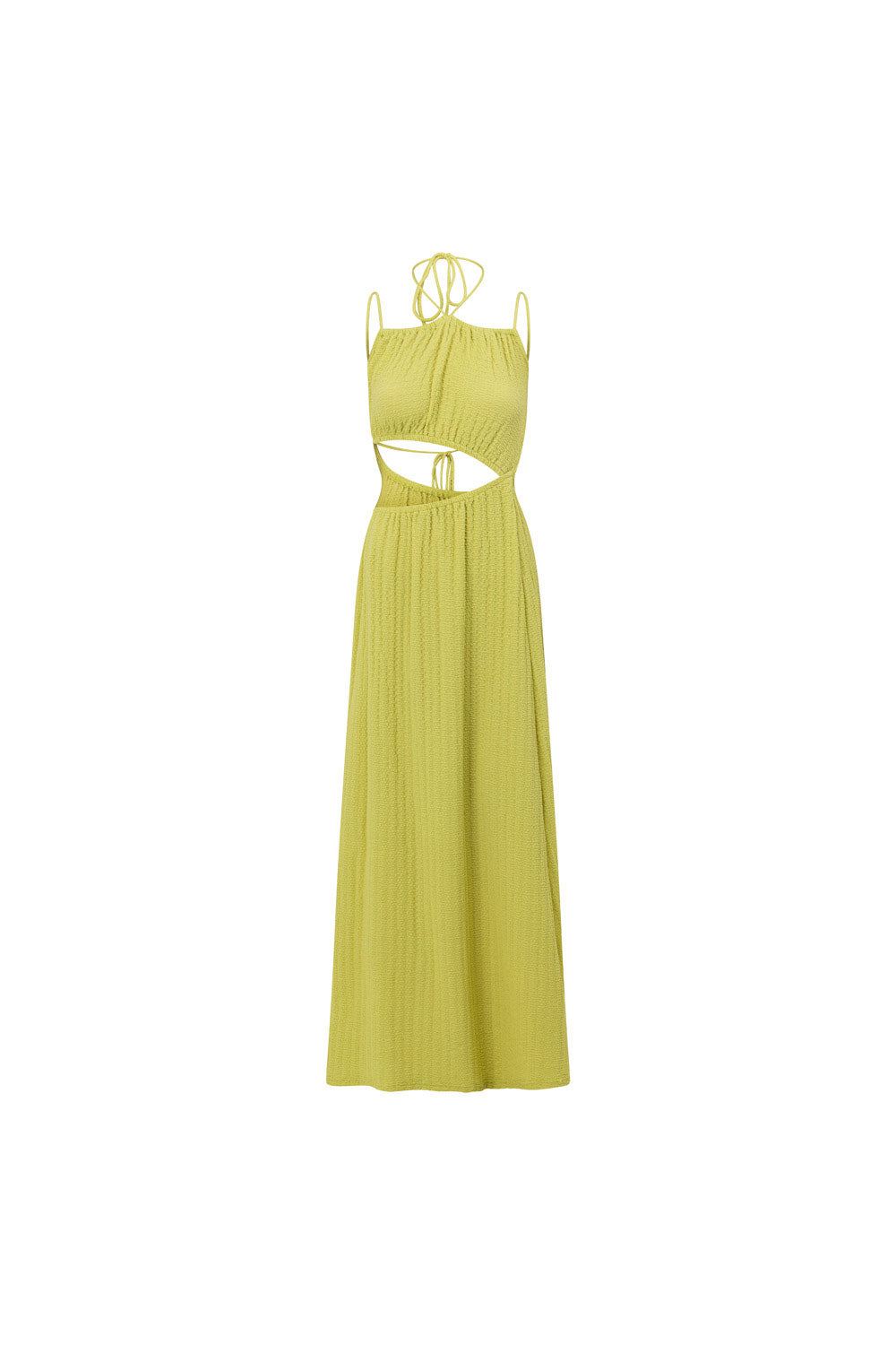 Exclusive Moss Backless Annalise Sample Dress