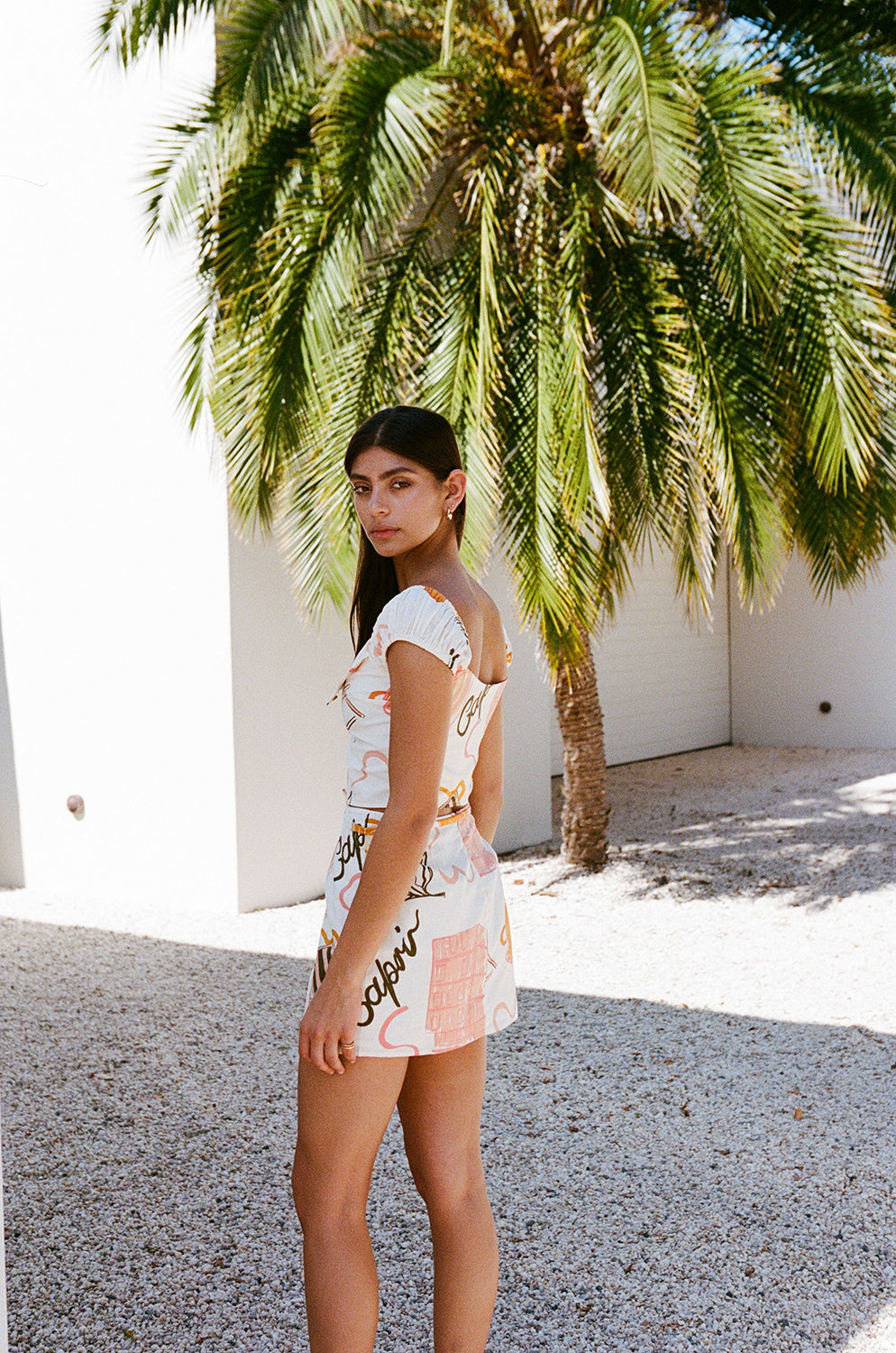Exclusive Danica Amalfi Aperol - One - of - a - Kind XS Skirt Sample