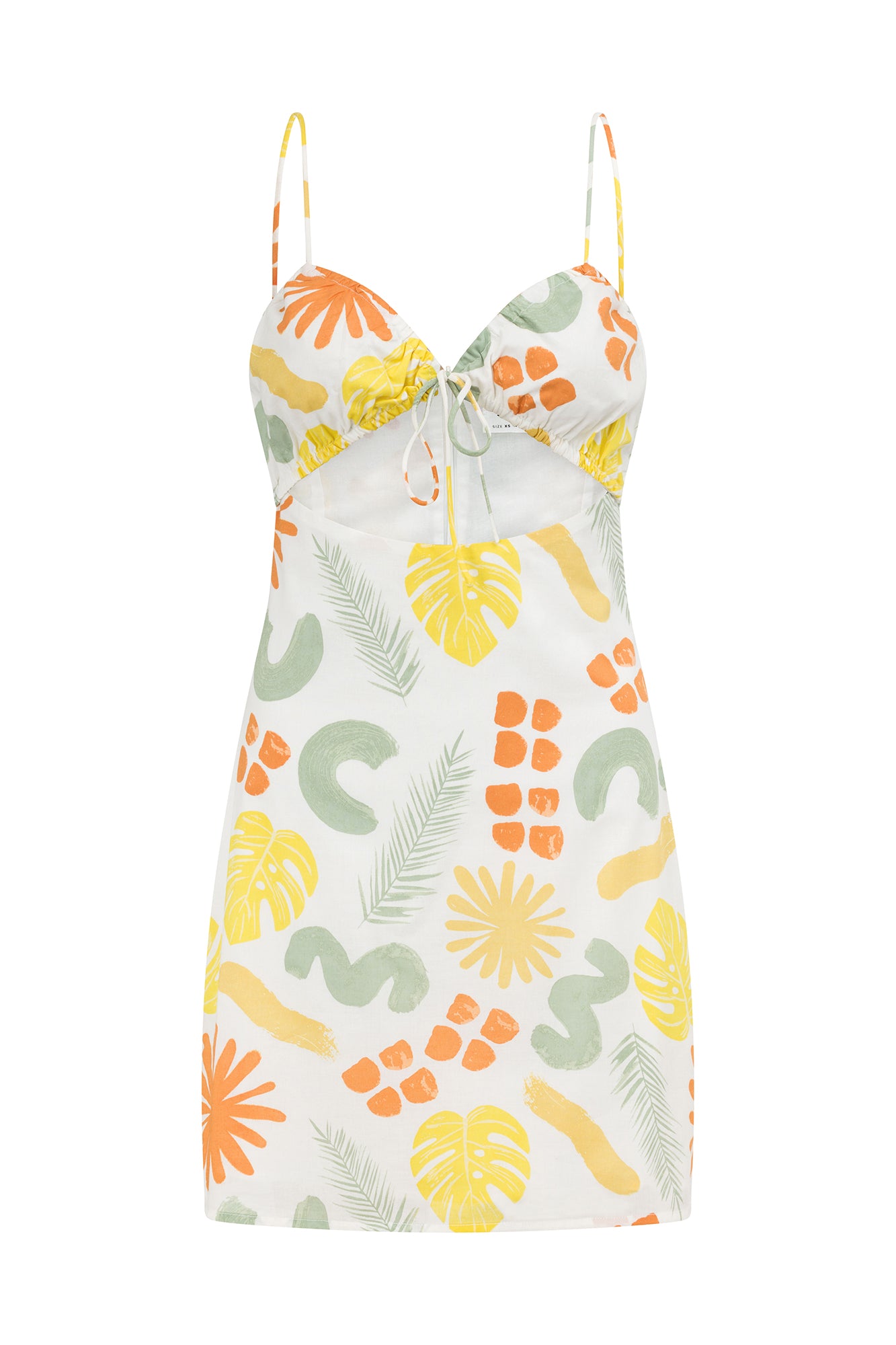 Women's Emelie Casual Dress with Exclusive Desert Leaf Pattern