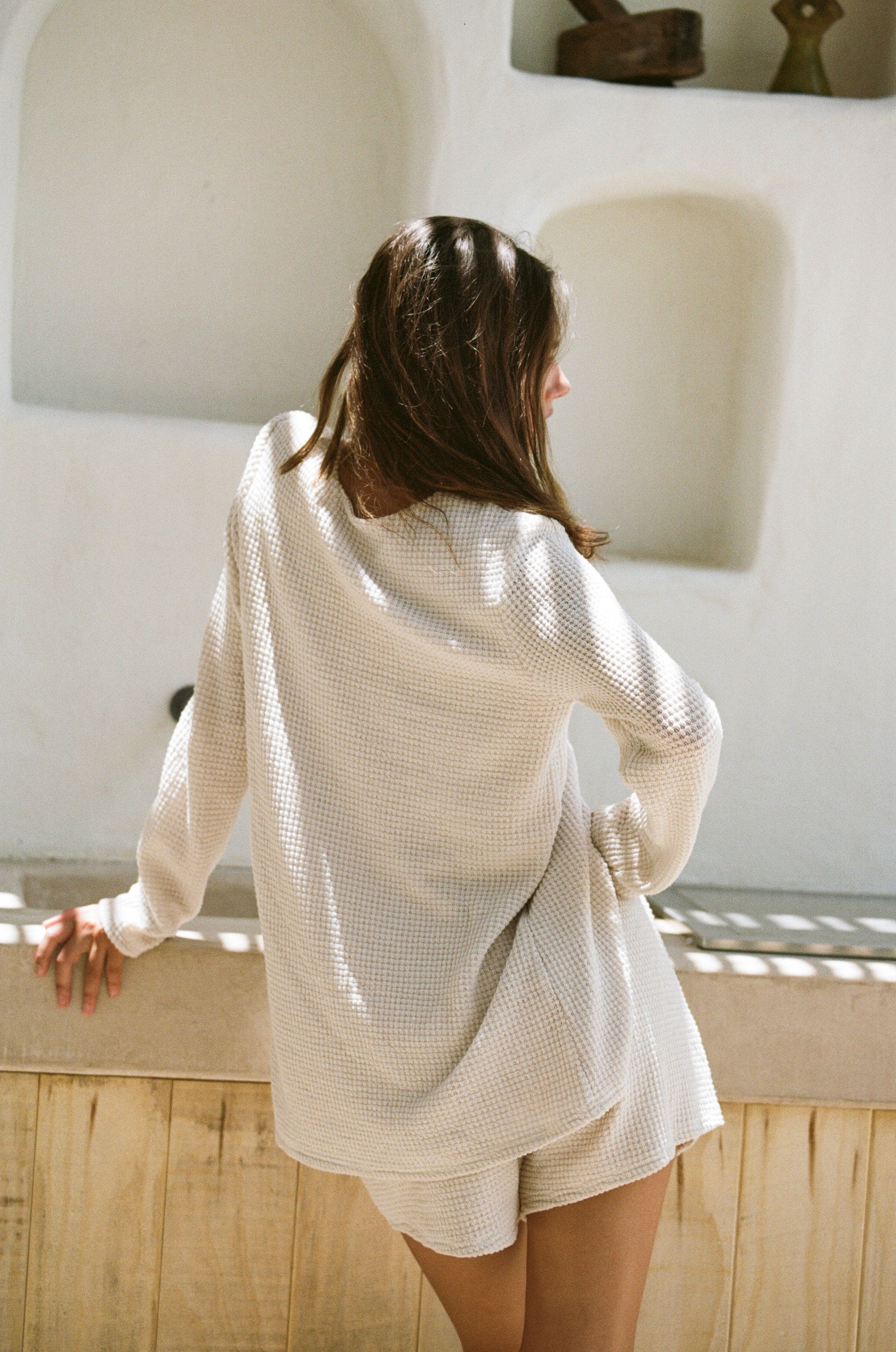 Exclusive Sample - Emel Waffle Style Women's Top