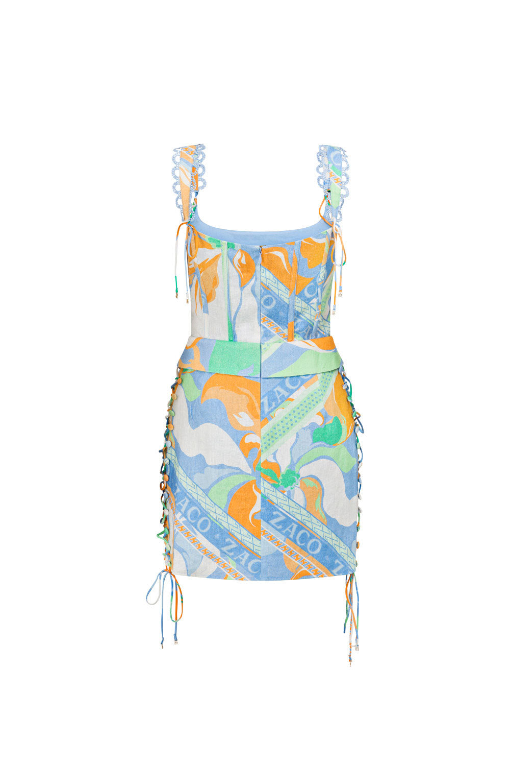 Exclusive Tyra Lace-Up Fashion Dress by Calista Aliza