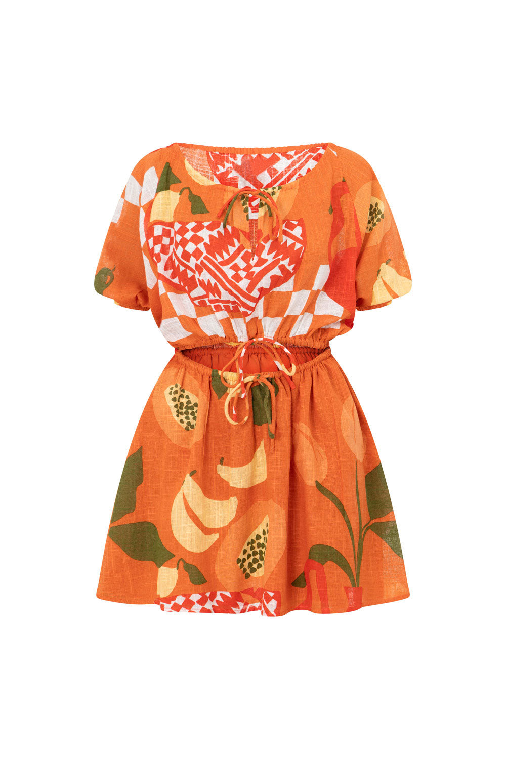 Women's Milo Vacation Dress with Exclusive Dulce Rossa Print
