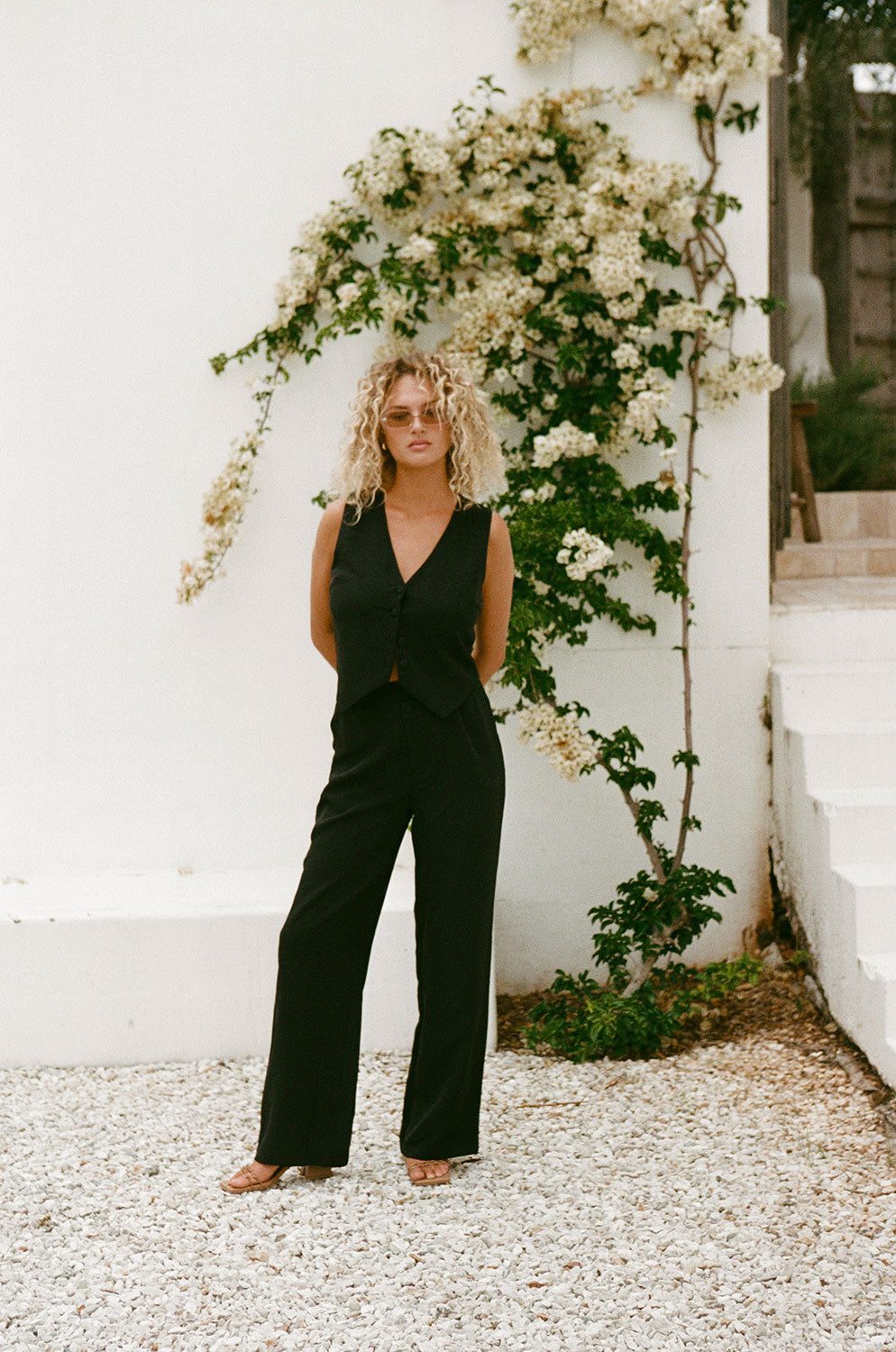Black Luxury Remi Suiting Pants for Fashionable Outfits