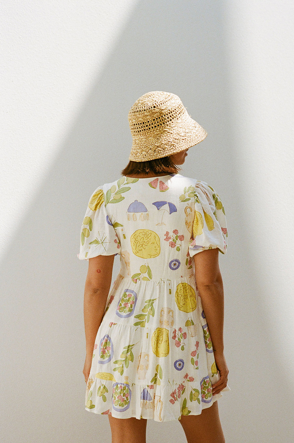 Unique Sample of Mya Dress Inspired by Greece for Women's Fashion