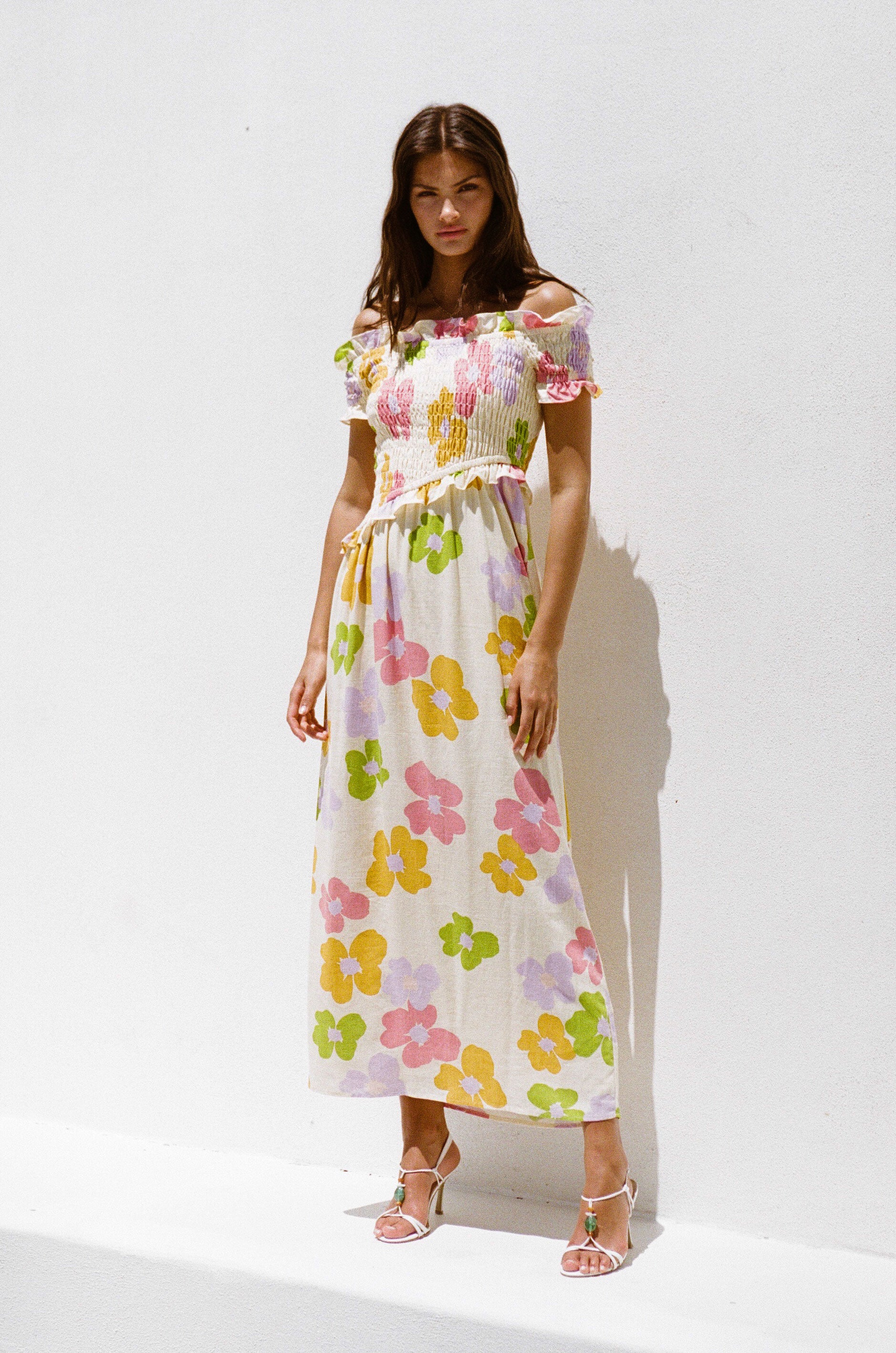 Exclusive Tutti Daisy Floral Mireya Women's Midi Dress