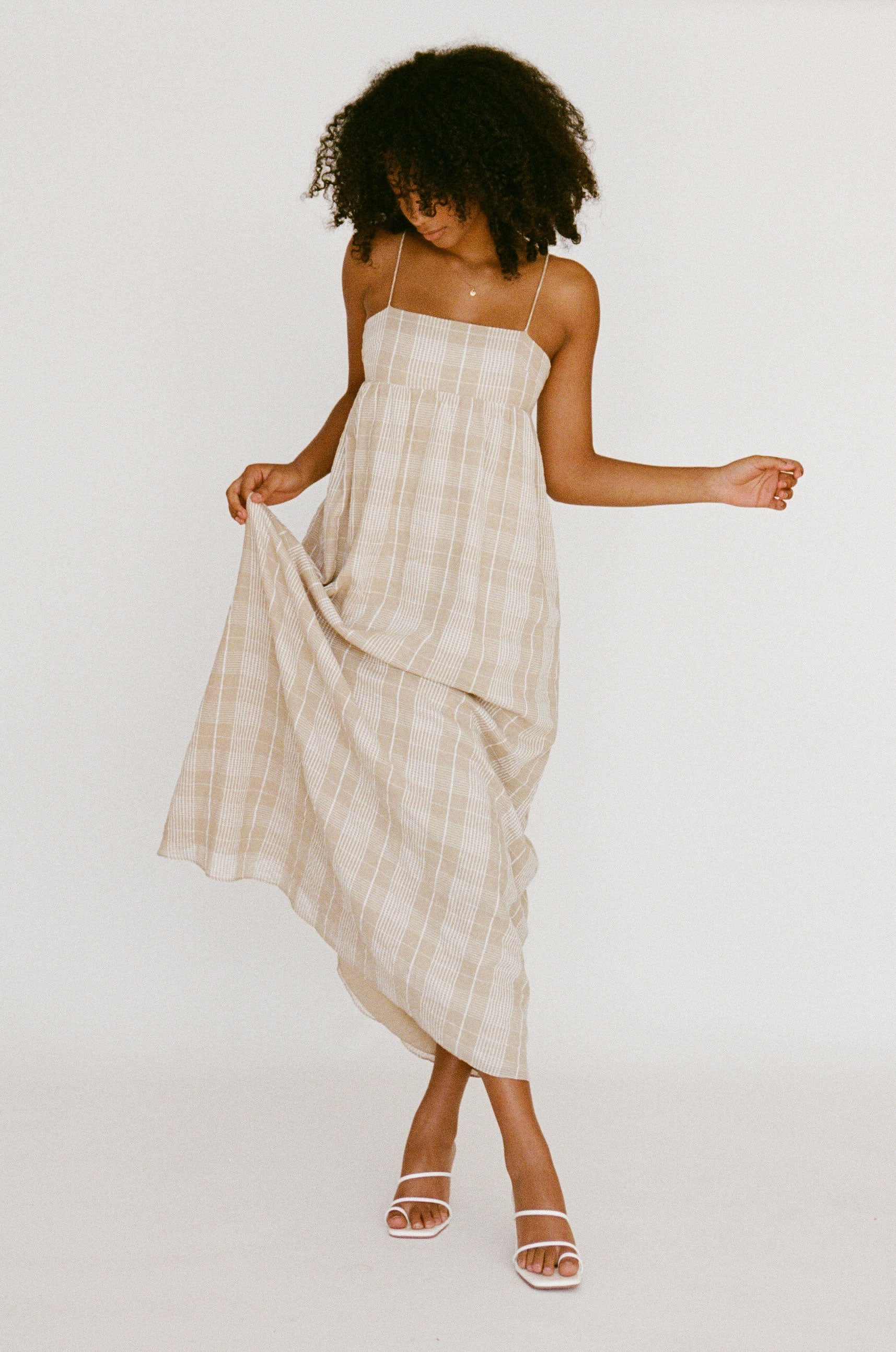 Plaid Azaria Women's Dress - Sample Style