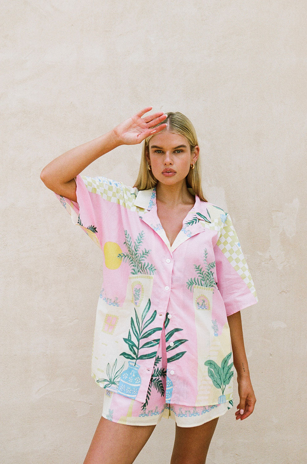 Exclusive Vista Pink Seona Top - A Stylish One - off Sample