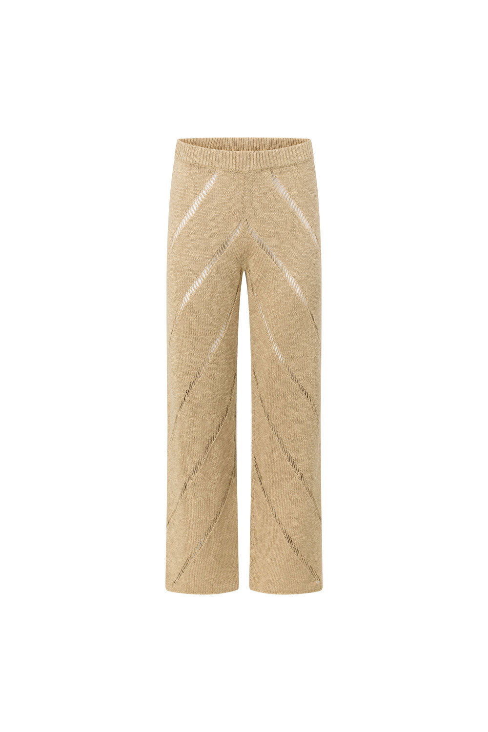 Sabo's Exclusive Soft Knit Dusty Mustard High-Waisted Josiah Pants
