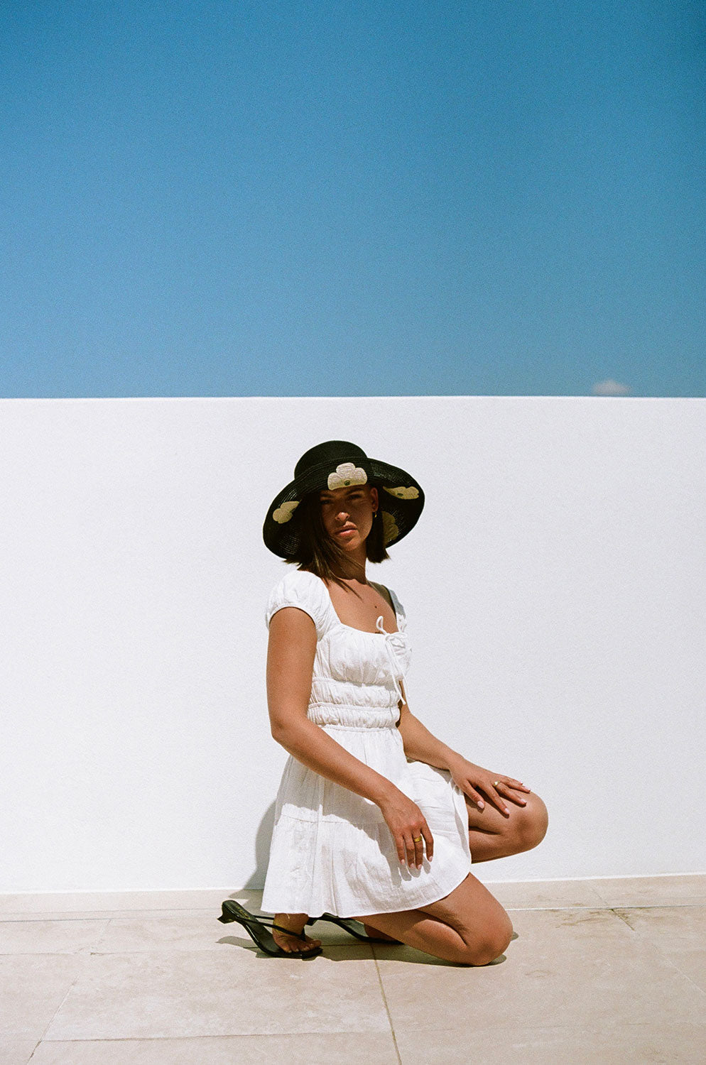 Unique Sample of Roma Dress with Faint Yellow Mark