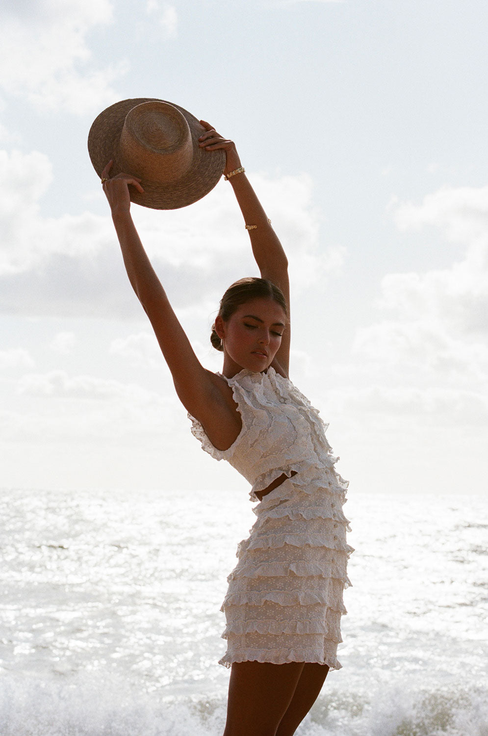 Unique Elios Sample Dress with a Faint Flaw