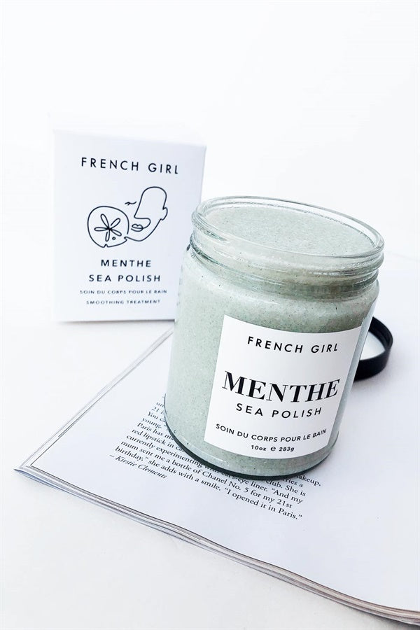 French Girl Mint Sea Body Polish for Nourishing and Exfoliating Skin