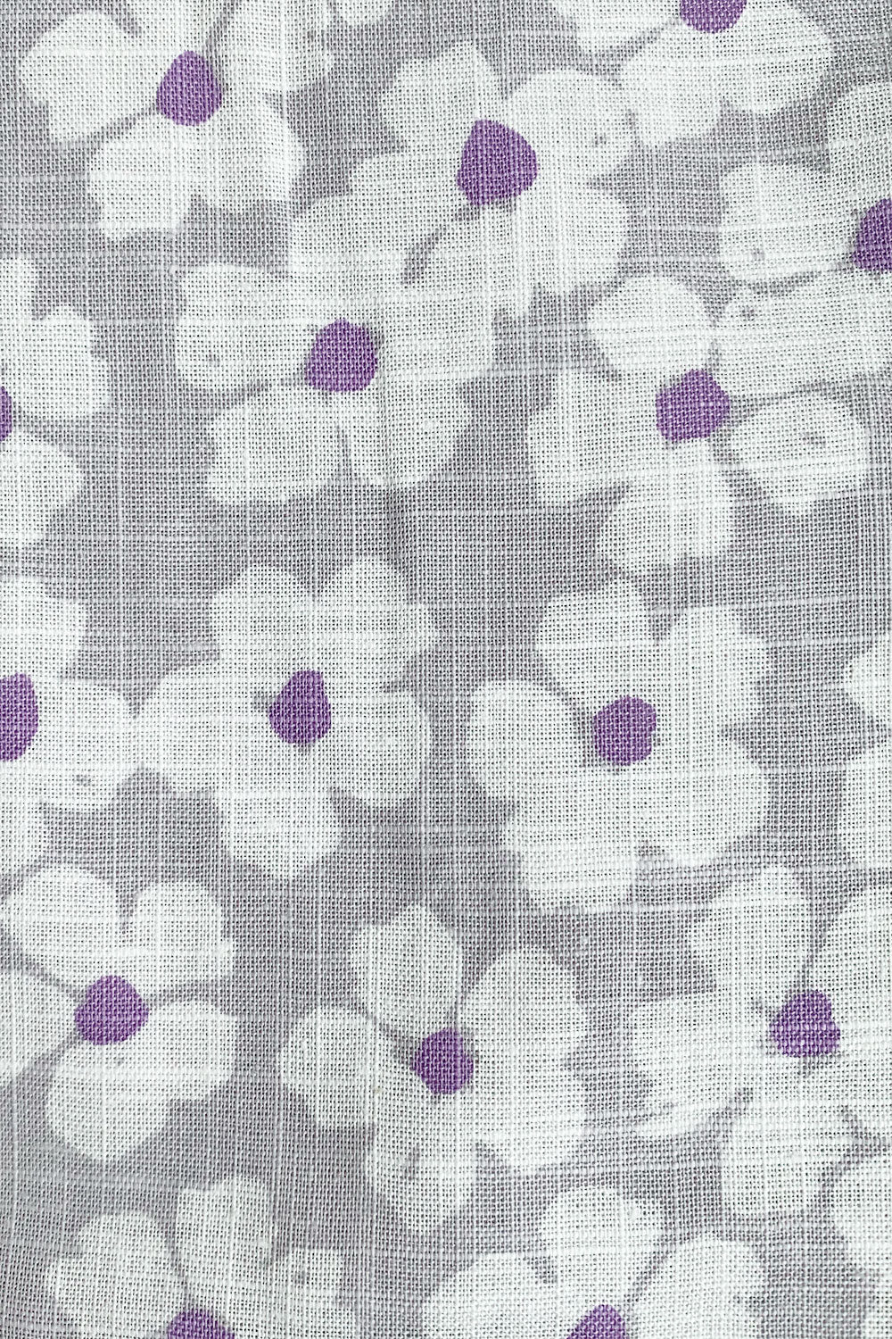 Exclusive Lilac Daze Floral Print Off-Shoulder Camryn Cotton Dress