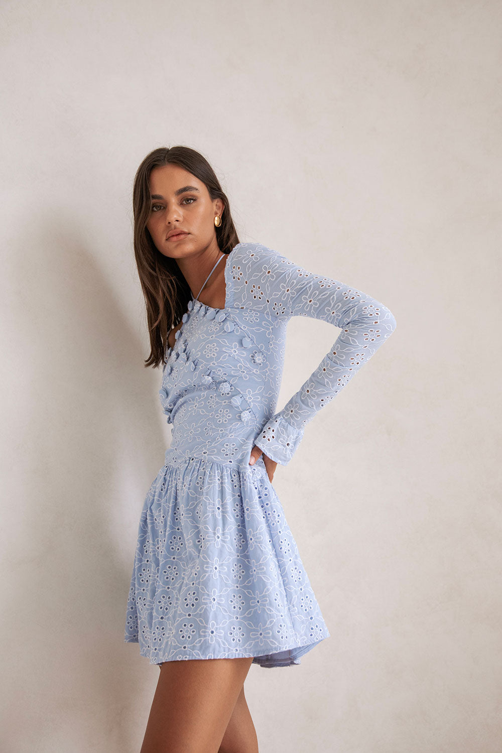 Stylish Women's Jamille Button-down Dress by Sabo