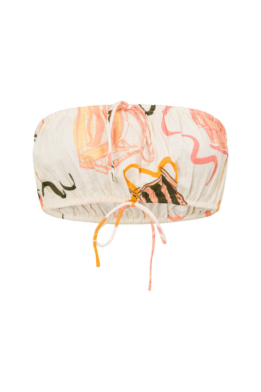 SAMPLE - Women's Aviva Blouse in Amalfi Aperol Color
