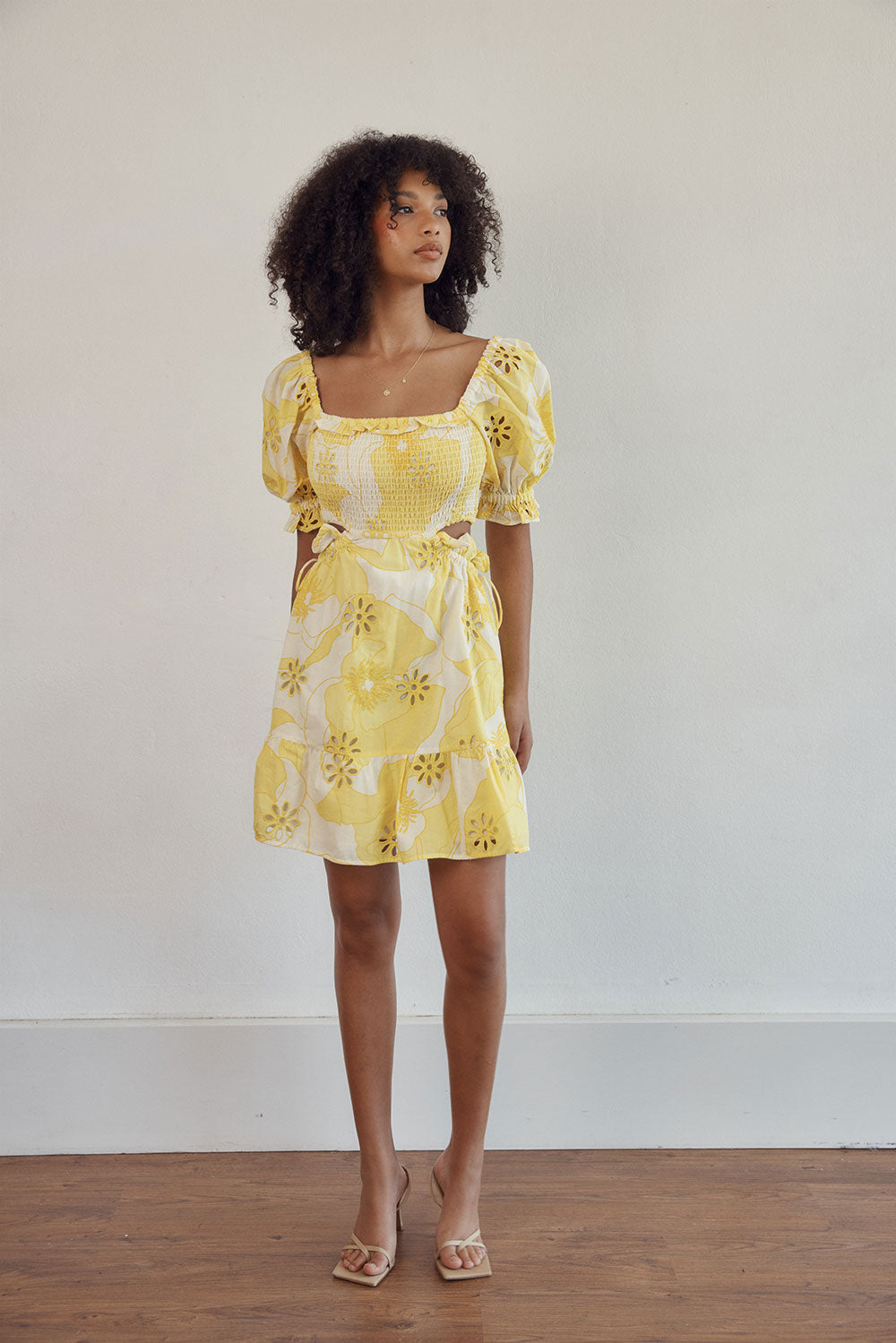 Exclusive Sample of Mariz Shirred Women's Dress