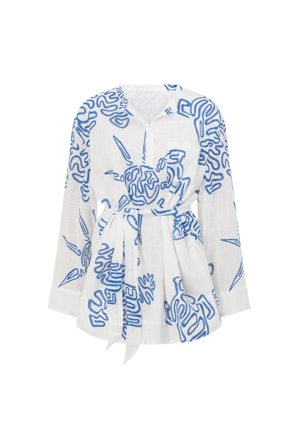 Ali Women's Summer Dress in Exclusive Evoke Blue Shade