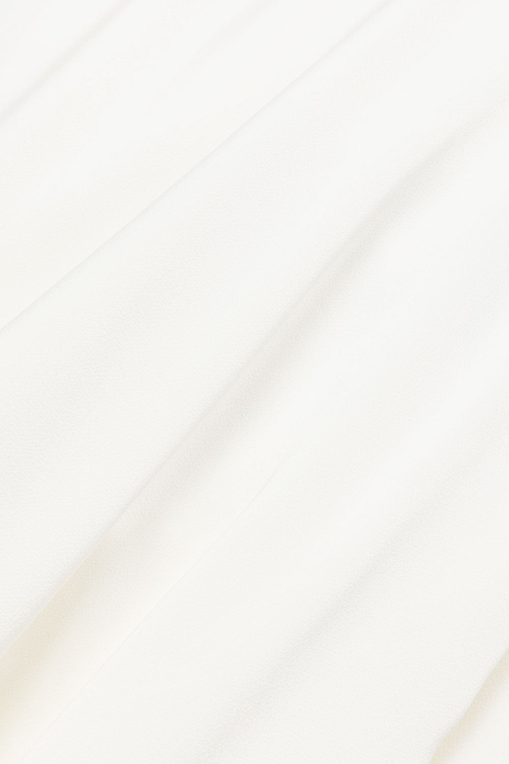 Stylish White Laven Dress with Shoulder Twist Detail