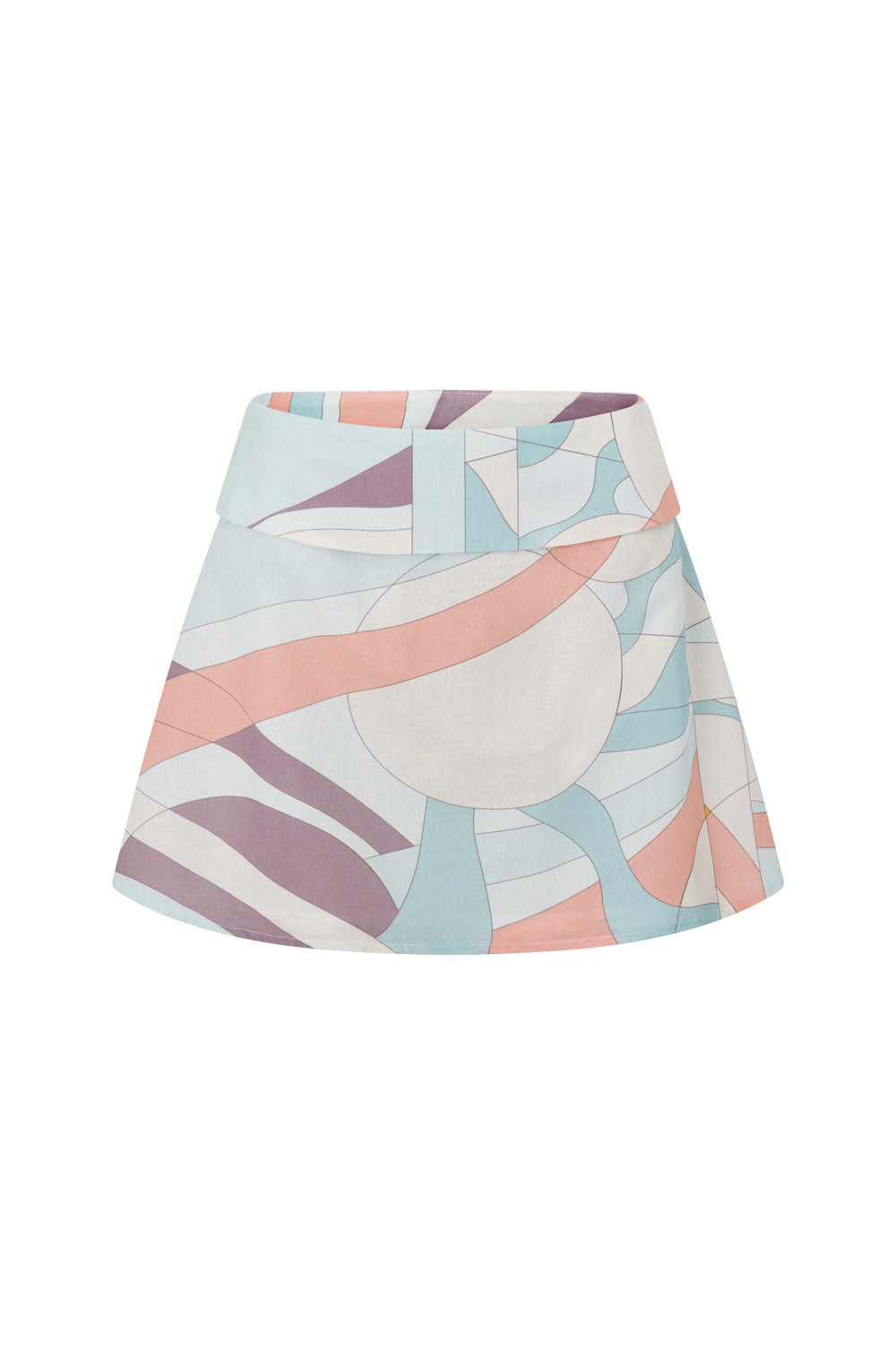 High - Quality Halcyon Print Ria Mini Skirt from She is Venus Collection