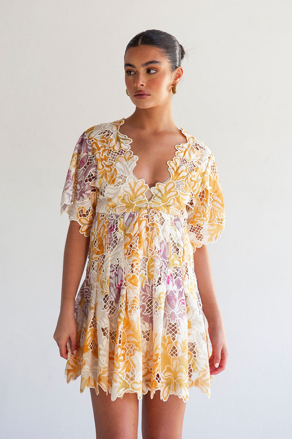ZÃCO Exclusive Floreale Mellow 70's Inspired Gramercy Dress