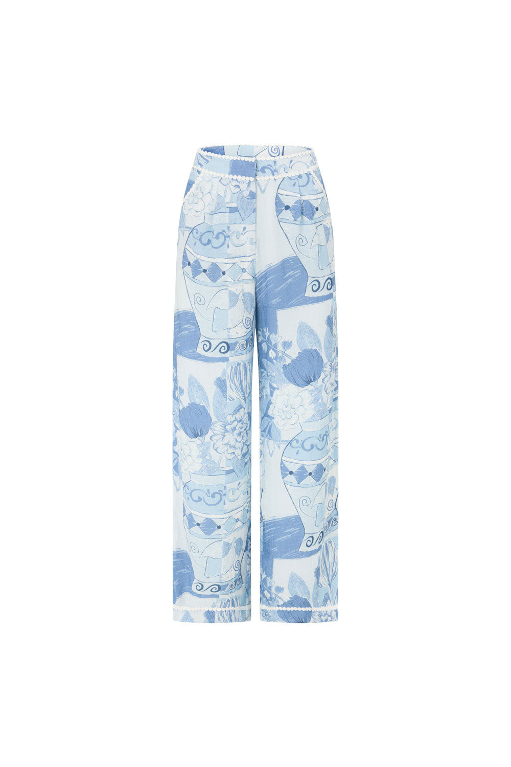 Sample Vaso Blue Kelia Casual Pants for Stylish Wear