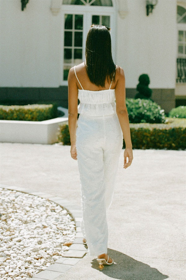 Sample Kahlo Frilled Camisole Top
