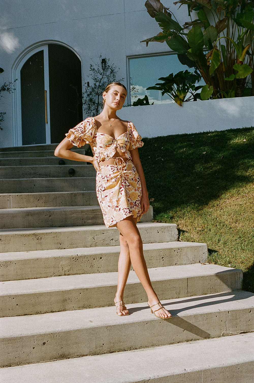 Unique Silky Ahlee Frilled Dress for Fashion Lovers
