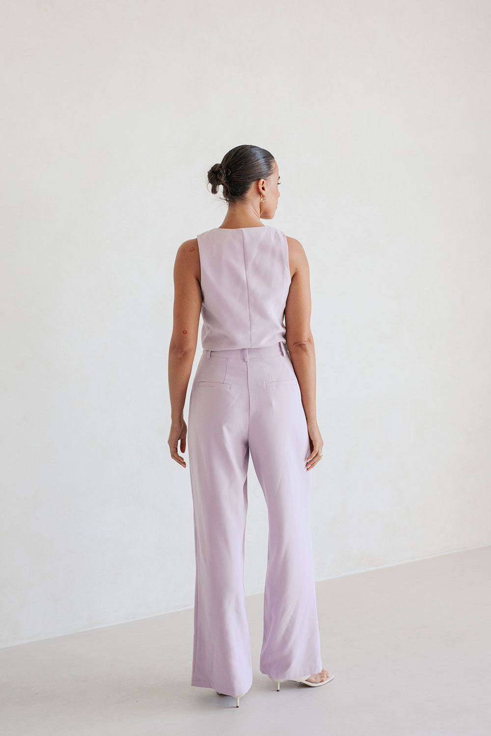 Lavender-colored Peri Women's Vest Top