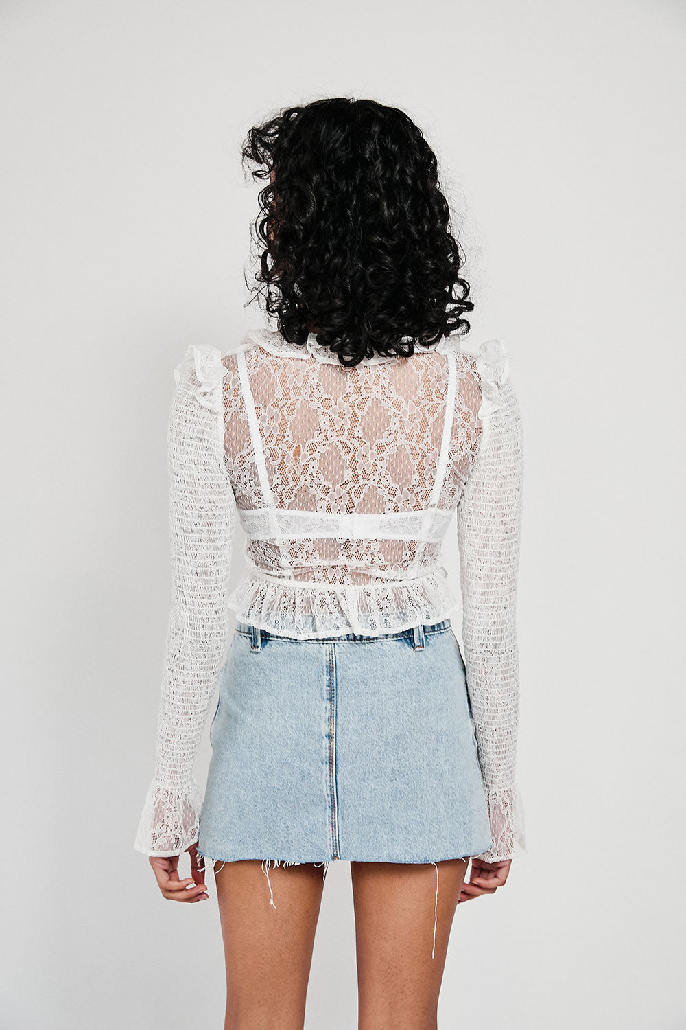 Exclusive Milani Fashion Mesh Women's Top - Sample Piece