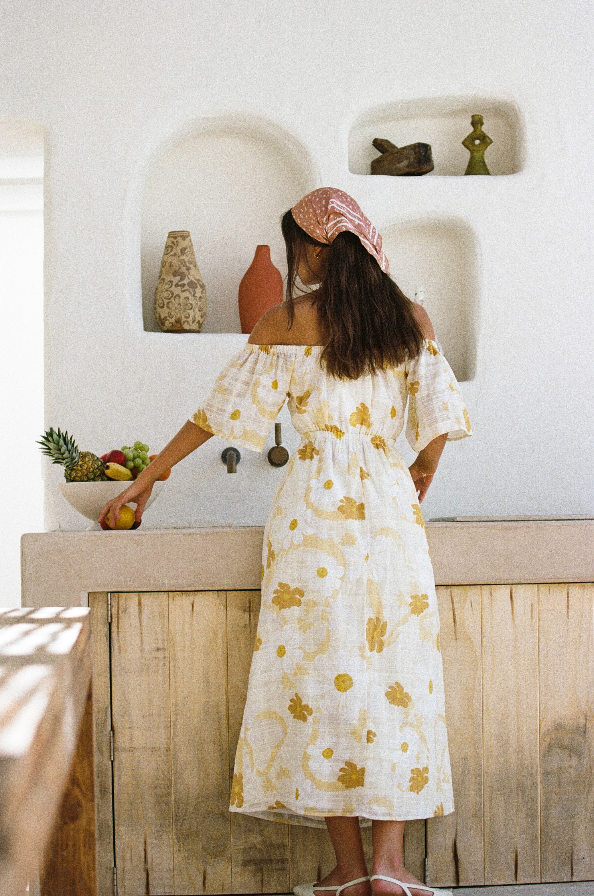 Sample Women's Off-the-Shoulder Nalu Style Dress
