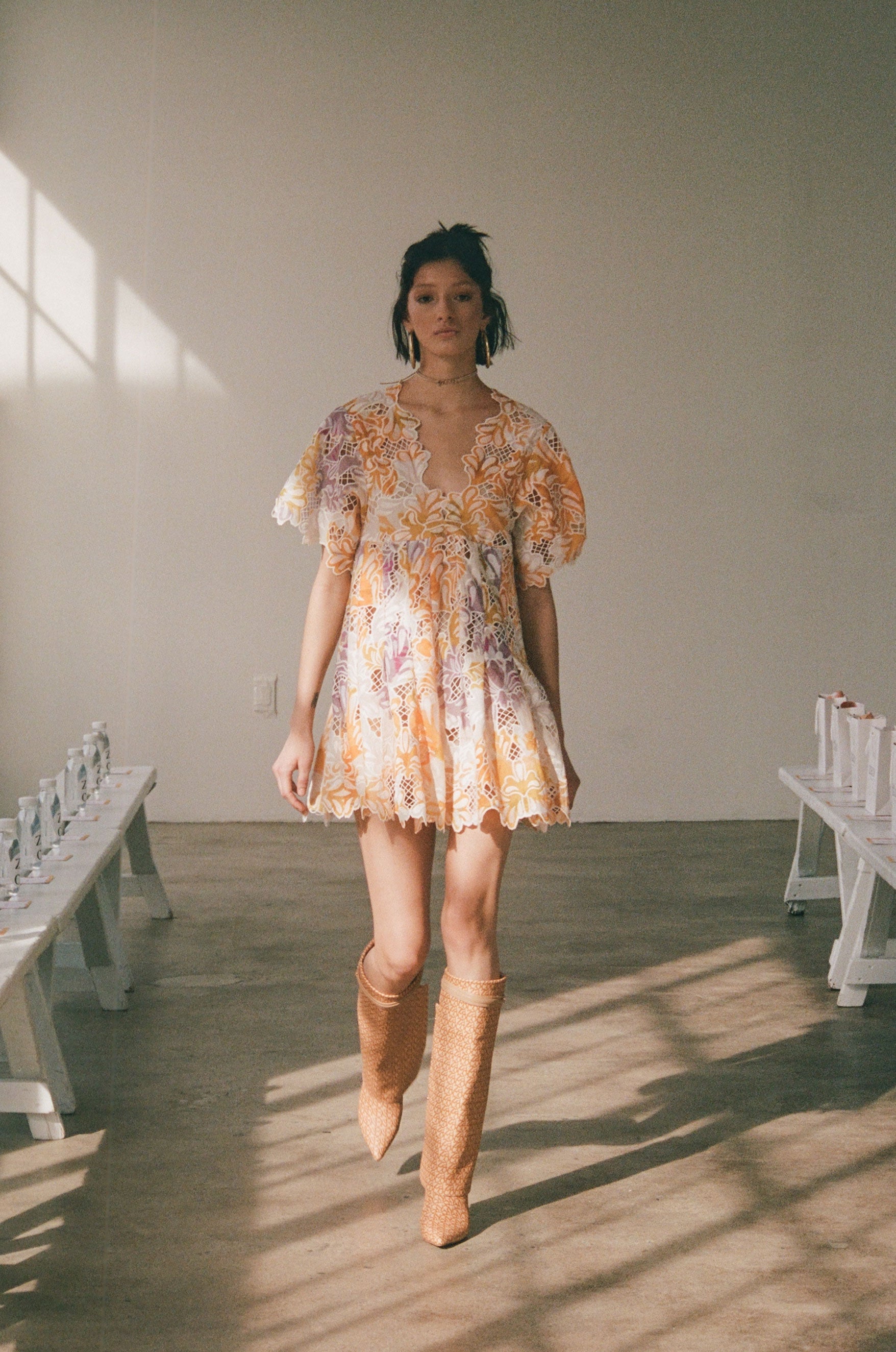 ZÃCO Exclusive Floreale Mellow 70's Inspired Gramercy Dress