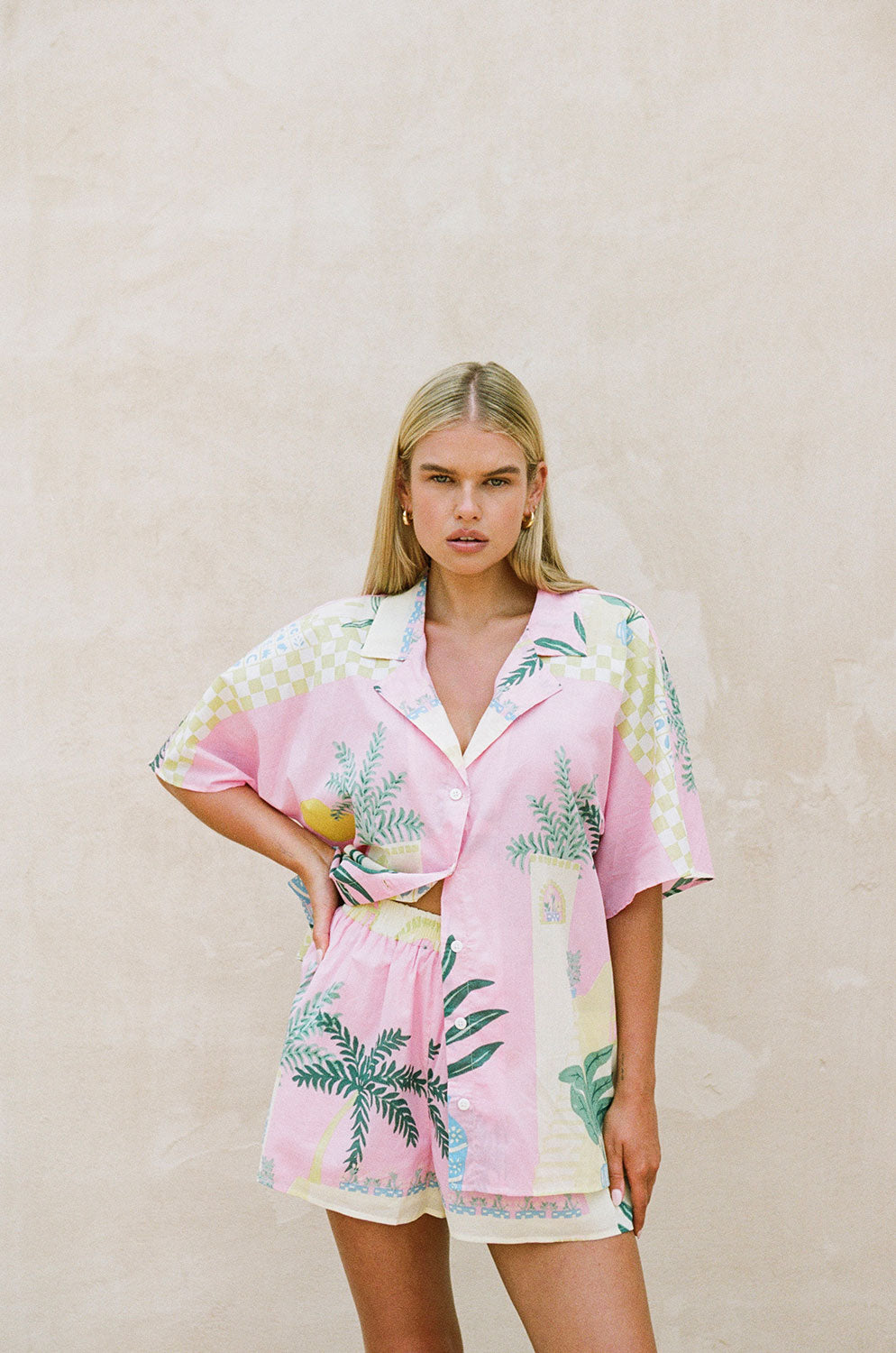 Exclusive Vista Pink Seona Top - A Stylish One - off Sample