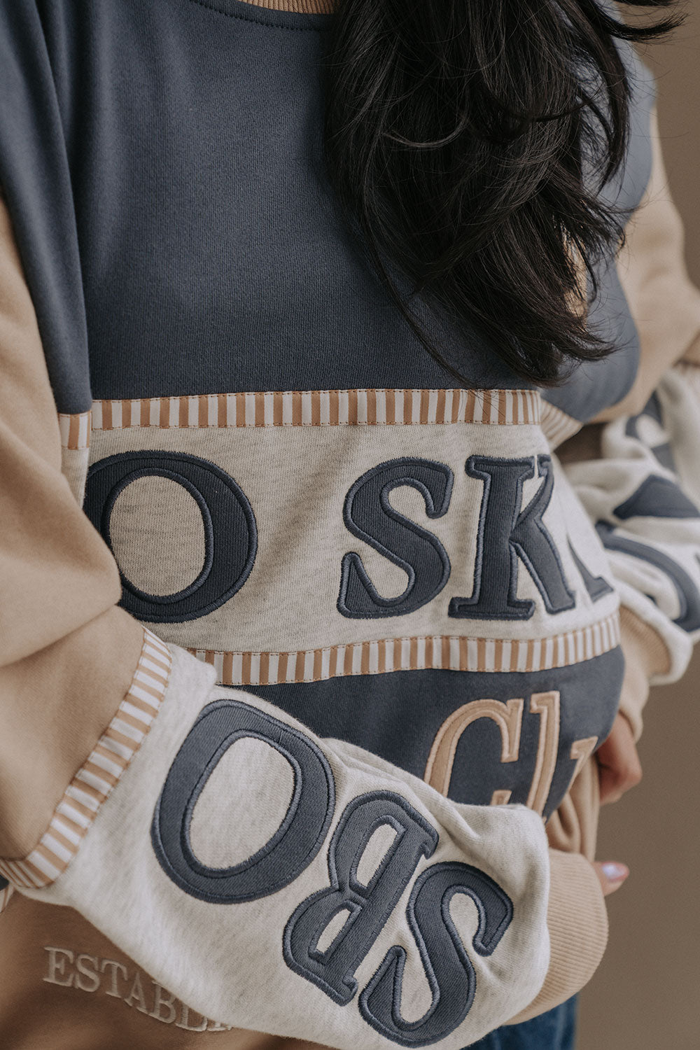 Sabo's Exclusively Designed Oversized Terry Vienna Sweater
