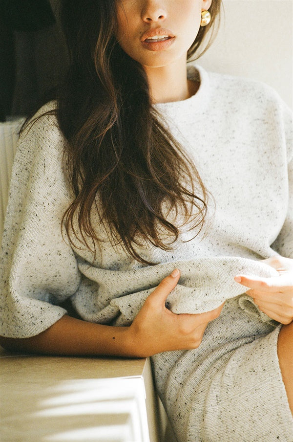 Cozy Oversized Huston Women's Knit Top