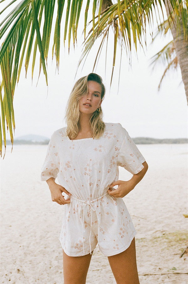 Unique Sample of Xali Linen Playsuit for Fashion Lovers