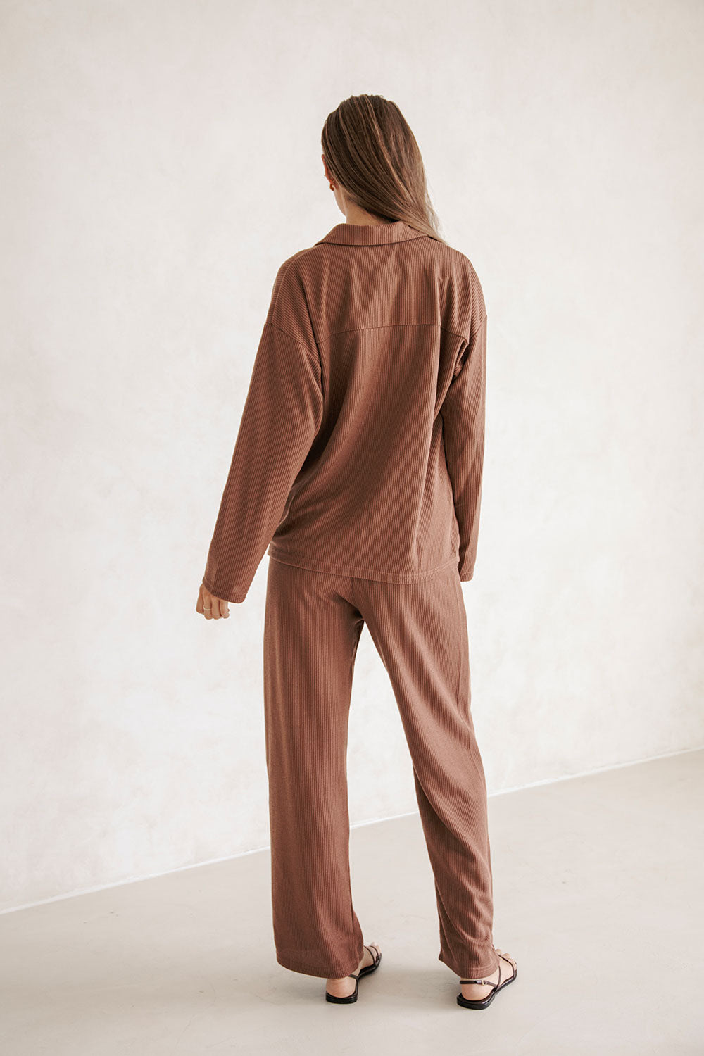 Chocolate-colored Lenni Top - A Unique Sample Piece