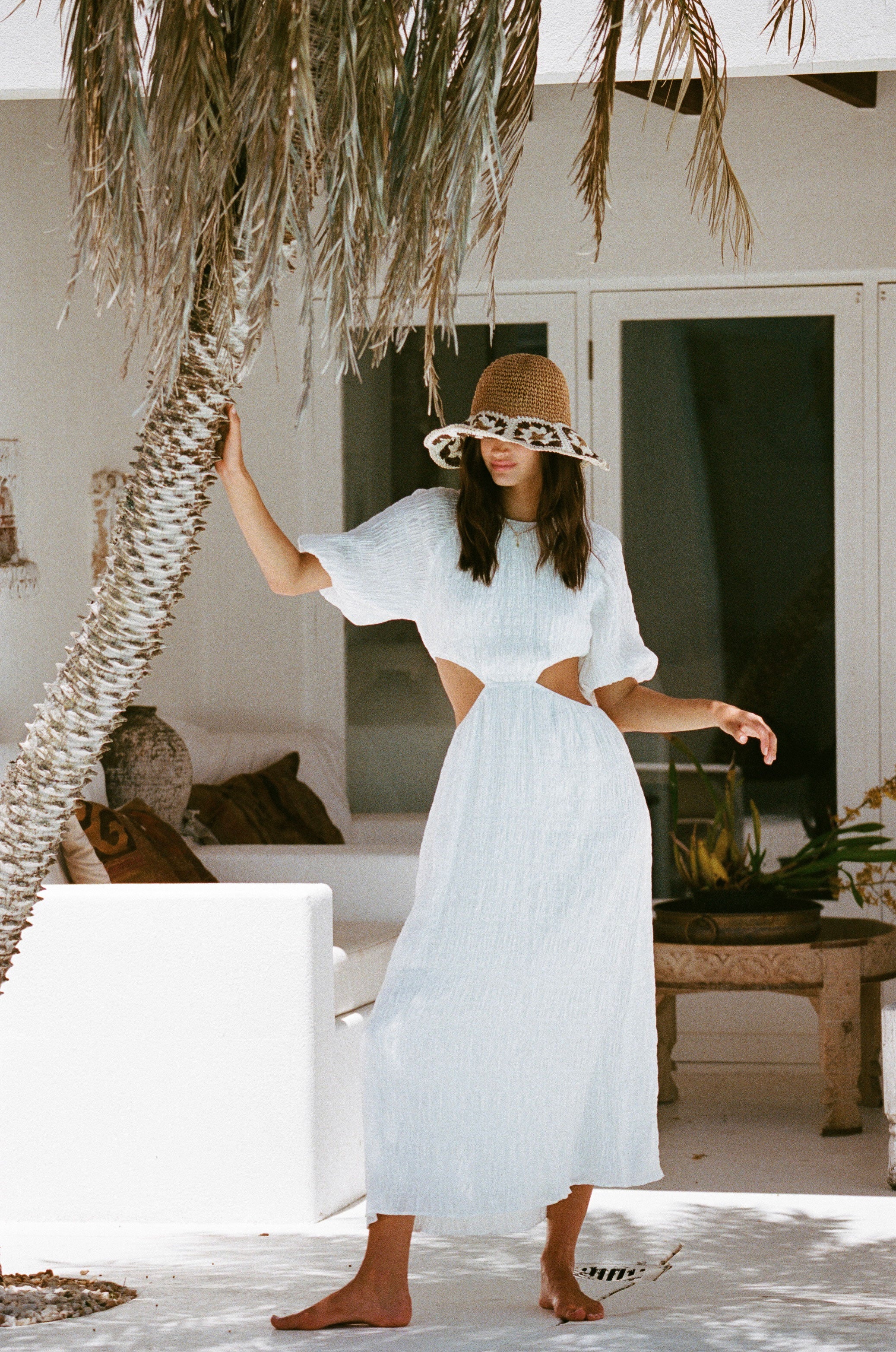 Unique Sample - Mena Style Cutout Women's Dress