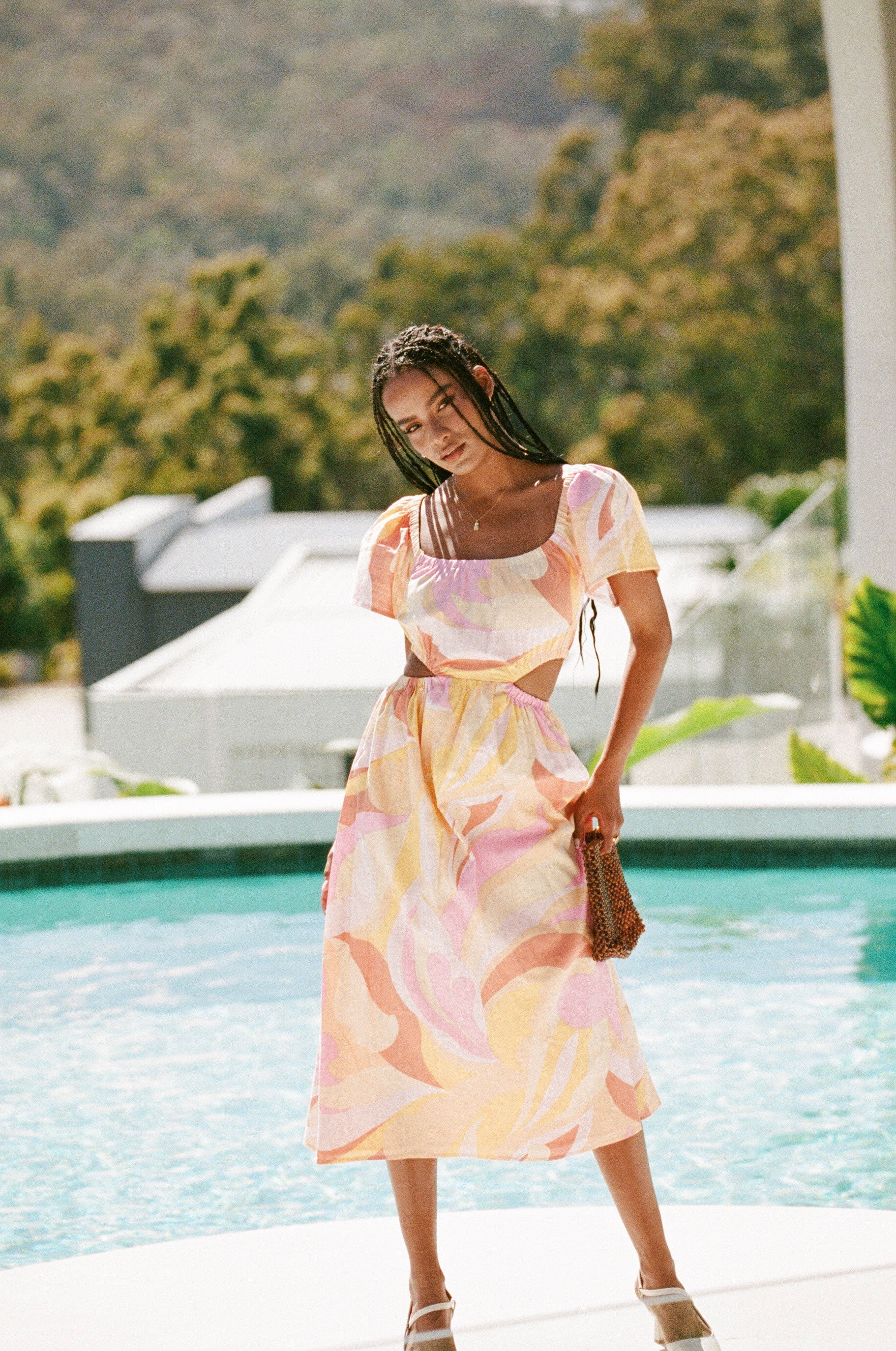 Unique Ezzy Midi Dress - A One - of - a - Kind Sample