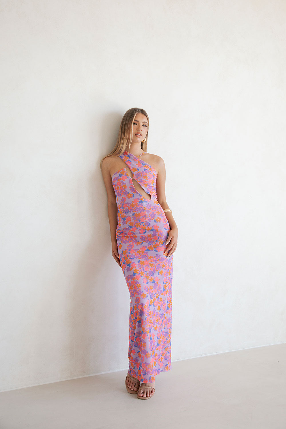 Exclusive Tranquillo Print Maxi Dress for Special Occasions