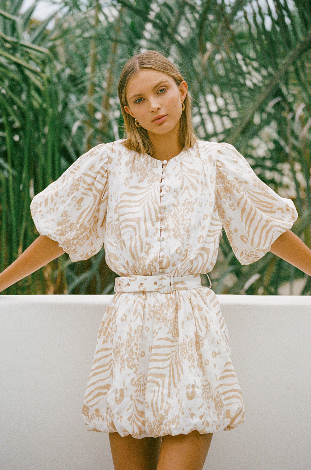Unique Aura Linen Sample Dress for Personal Wear